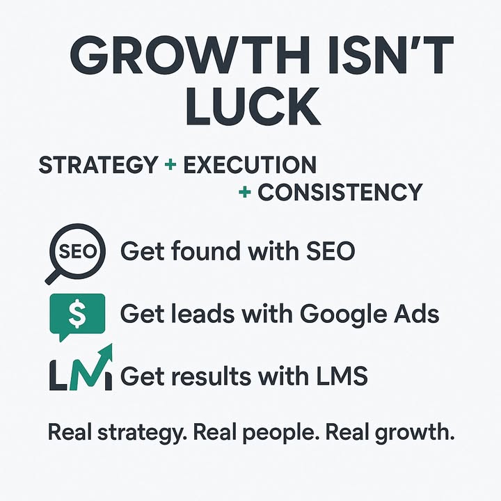 📉 If you're relying on luck to grow your business... you're already...