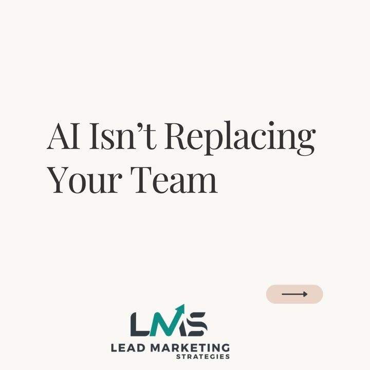 AI doesn’t replace people. It supports them. By automating repetitive tasks like...